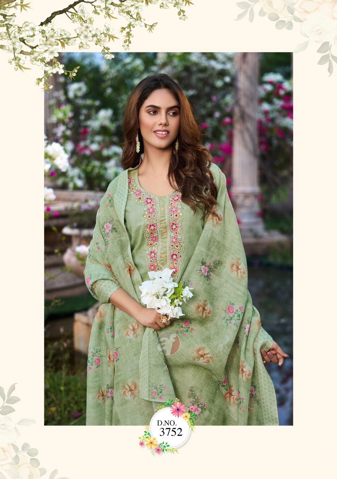 Af Patterns Vol 3 By Anju Pure Cotton Designer Kurti With Bottom Dupatta Wholesale Price In Surat
